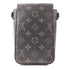 LOUIS VUITTON LV S-Lock Vertical Shoulder Bag Monogram Eclipse Black