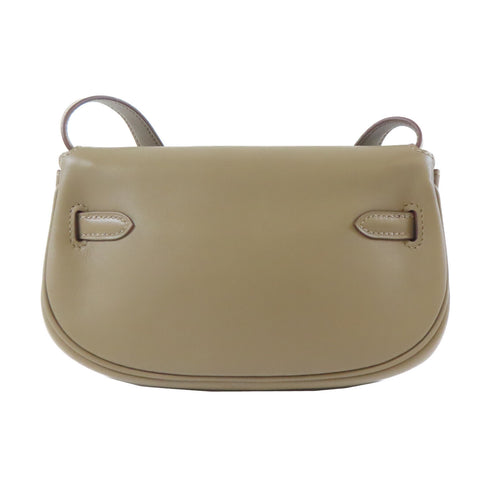 HERMES PHW Kelly Moove Shoulder Crossbody Bag Veau Swift Leather Etoupe Brown