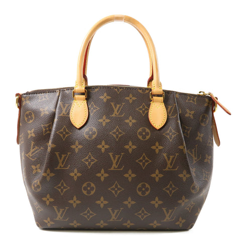 LOUIS VUITTON LV GHW Turenne PM 2 Way Shoulder Bag Handbag M48814 Monogram Brown