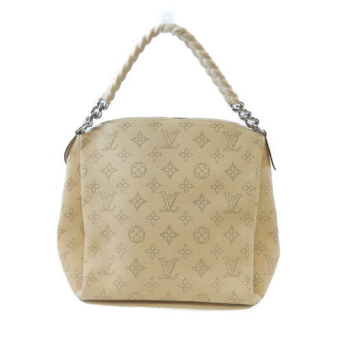 LOUIS VUITTON LV SHW Babylone BB 2 Way Shoulder Handbag M51767 Mahina Beige