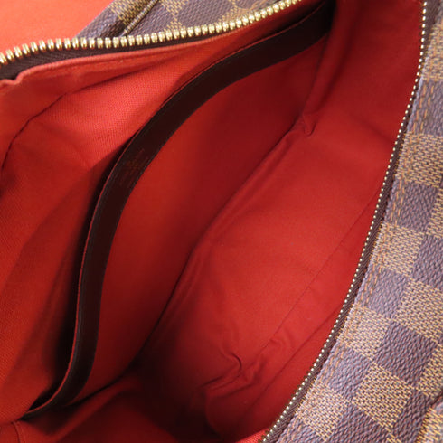 LOUIS VUITTON LV GHW Naviglio Shoulder Bag Crossbody N45255 Damier Ebene Brown