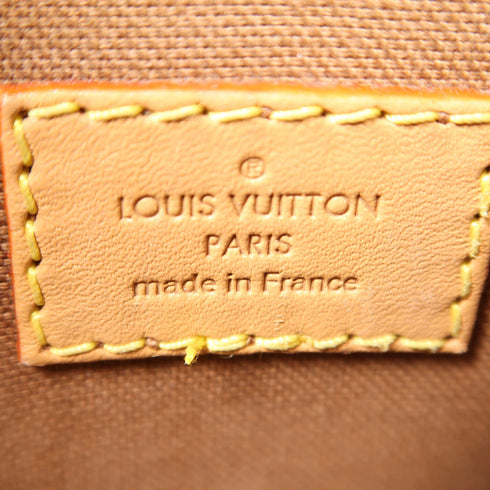 LOUIS VUITTON LV GHW Petit Sac Plat 2 Way Shoulder Bag M69442 Monogram Brown v2