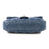 CHANEL CC SHW Chain Shoulder Handbag Nylon Blue
