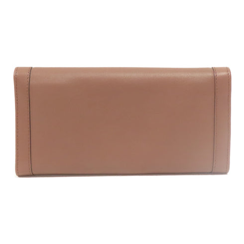 GUCCI GHW Long Wallet 294977 Calfskin Leather Brown