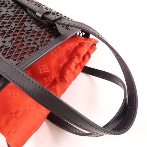 LOUIS VUITTON LV Lace Bucket PM Shoulder Bag M20352 Patent Leather