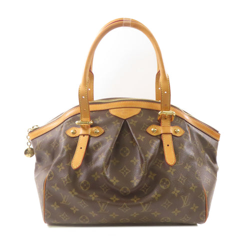 LOUIS VUITTON LV GHW Tivoli GM Shoulder Bag M40144 Monogram Brown v8