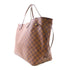 LOUIS VUITTON LV GHW Neverfull Shoulder Bag N41357 Damier Brown