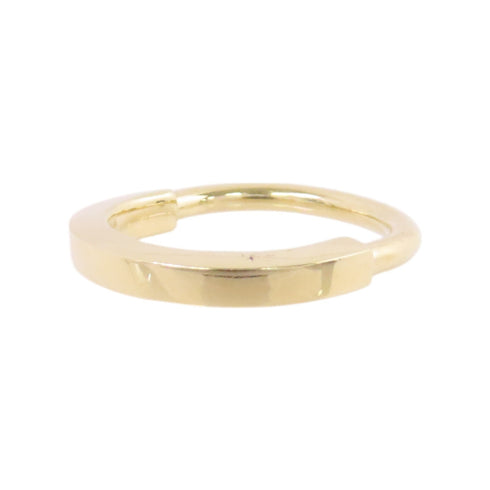 TIFFANY&CO Lock Ring Precept #50 US#5.7 18K Yellow Gold