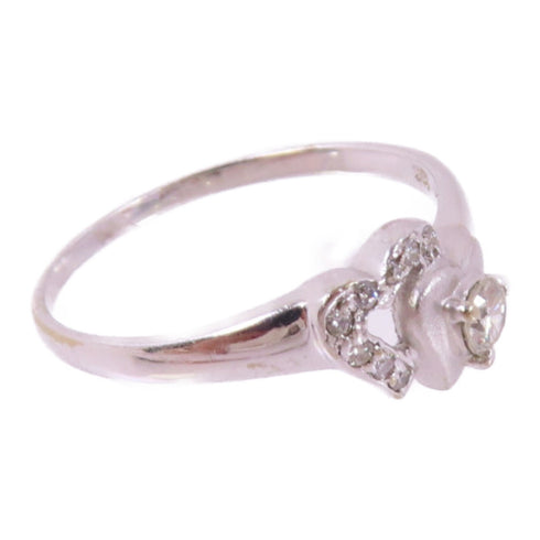 Fine Jewelry Diamond Ring Precept US#6.5 18K White Gold