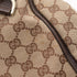 GUCCI GHW Abbey GG Tote Bag 130739 Canvas Brown