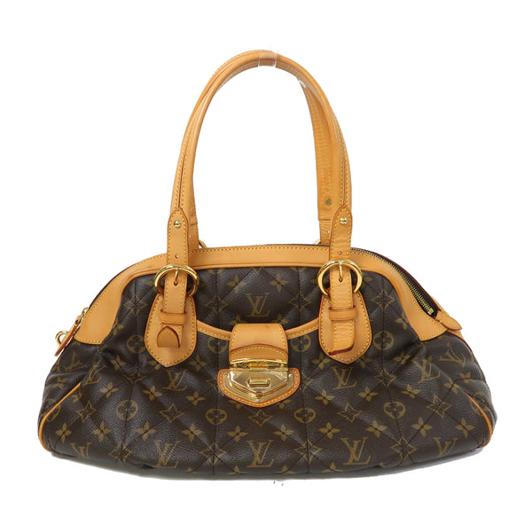 LOUIS VUITTON LV GHW Bowling Shoulder Bag M41434 Monogram Brown