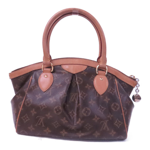 LOUIS VUITTON LV GHW Tivoli PM Handbag M40143 Monogram Brown v2
