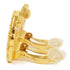 CHANEL CC Earrings Brass