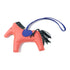 HERMES Rodeo GM Charm Swift Leather Pink/Blue