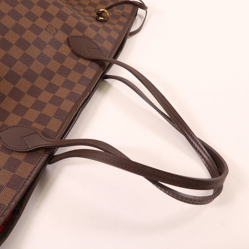 LOUIS VUITTON LV GHW Neverfull GM Shoulder Tote Bag N51106 Damier Ebene Brown