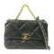 CHANEL CC Chanel 19 2 Way Shoulder Bag Handbag AS1162 Lambskin Leather Black