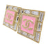 CHANELCC Matelasse Earrings 2024SS Metal Gold Pink