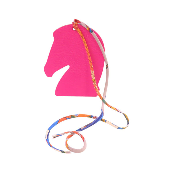 HERMES Samarcande Horse Charm Chevre Leather