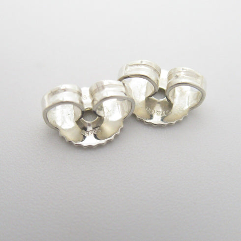 TIFFANY&CO Multi Heart Drop Earrings 18K Yellow Gold 925 Sterling Silver