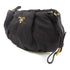PRADA GHW Wrist Pouch Clutch Bag 1N1407 Nylon Black