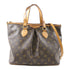 LOUIS VUITTON LV GHW Palermo 2 Way Bag M40145 Monogram Brown