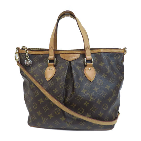 LOUIS VUITTON LV GHW Palerma PM 2Way Shoulder Hand Bag Monogram M40145 Brown