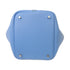 HERMES PHW Picotin MM Handbag Clemence Leather Blue v1