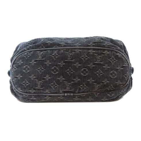 LOUIS VUITTON LV GHW Slightly XS Shoulder Handbag M95608 Monogram Denim Black