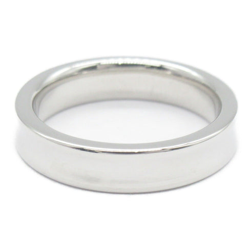 TIFFANY&CO 1837 Narrow 2P Diamond Ring 18K White Gold US#4.75