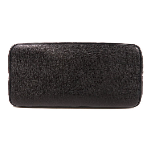 CHANEL CC GHW Vintage Bag Hand Bag/Tote Bag Calfskin Leather Black