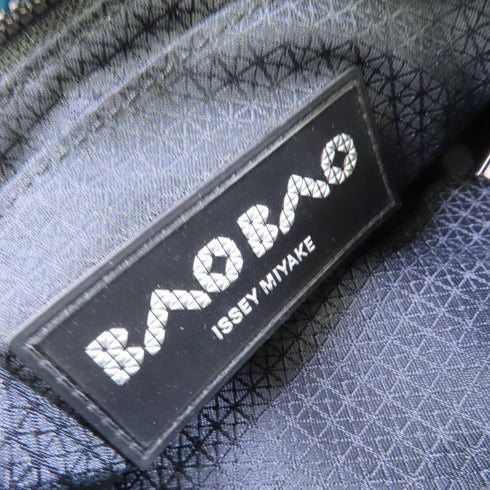BAO BAO ISSEY MIYAKE Shoulder Bag Crossbody Tote Bag PVC Dark Grey Blue