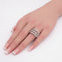 FINE JEWELRY 1.53ct Diamond Ring US#9.25 PT900 Platinum