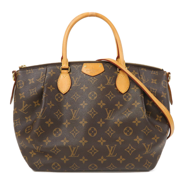 LOUIS VUITTON LV GHW Turenne MM 2 Way Shoulder Bag M48814 Monogram Brown