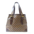 LOUIS VUITTON LV GHW Hampstead MM Shoulder Bag N51204 Coated Canvas Brown