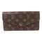 LOUIS VUITTON LV GHW Portefeuille Sarah Wallet Purse M62235 Monogram