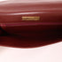 CARTIER Clutch Bag Pouch Calfskin Leather Red