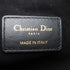 Christian Dior CD GHW Clutch Calfskin Leather Black