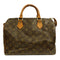 LOUIS VUITTON LV GHW Speedy 30 Handbag Boston Bag M41526 Monogram Brown v4