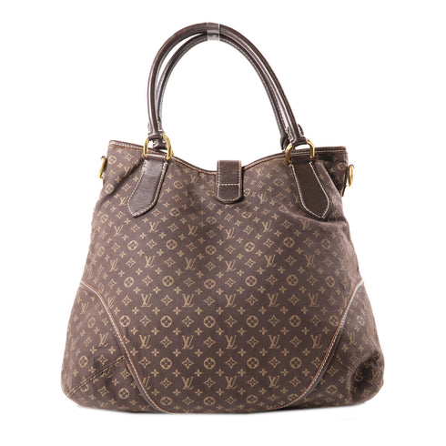 LOUIS VUITTON LV GHW Elegie 2 Way Bag M56696 Monogram Idylle Brown