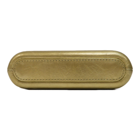 CHANEL Quilted CC GHW/SHW Gabrielle Clutch With Chain Shoulder Bag Calfskin Gold