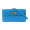 HERMES GHW Kelly To Go Shoulder Bag Veau Epsom Leather Bleu Royal
