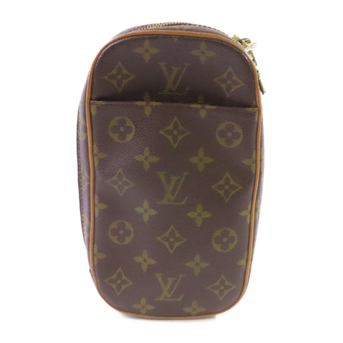 LOUIS VUITTON LV GHW Pochette Gange Belt Bag Waist Bag M51870 Monogram Brown