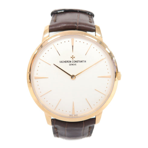 VACHERON CONSTANTIN Patrimony Hand Volume Watch 81180/000R-9159 18K PG White