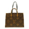 LOUIS VUITTON LV GHW On The Go GM 2 Way Bag M45320 Monogram Giant Reverse Brown