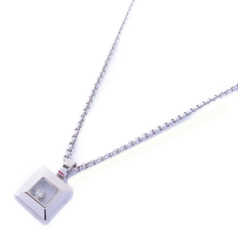 Chopard 0.05ct Diamond Necklace 18K White Gold