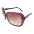 CHANEL CC Sunglasses PVC Purple