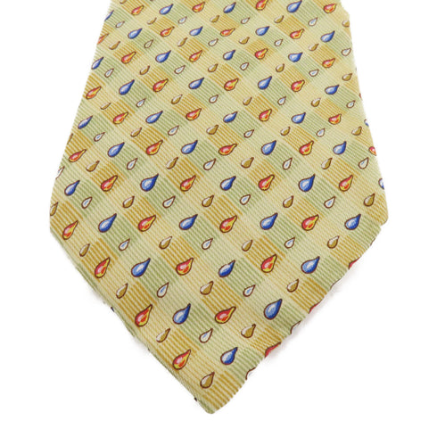 HERMES Tie Silk Yellow v1