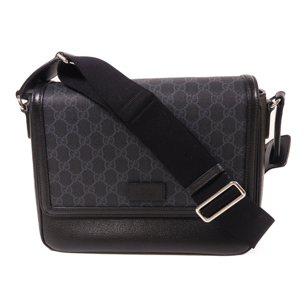 GUCCI SHW Medium GG Crossbody Bag Shoulder Bag 795459 Coated Canvas Calfskin