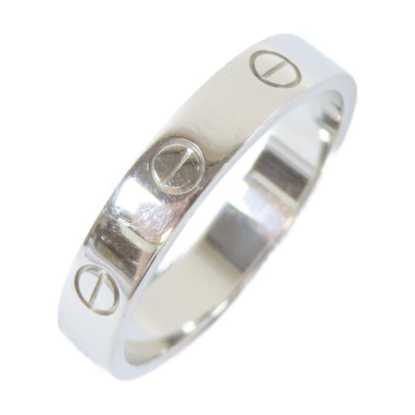 CARTIER Love Ring 18K White Gold Cartier#57 US#8