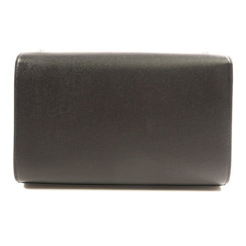 SAINT LAURENT YSL SHW Kate Medium 364021 Chain Shoulder Bag Calfskin Leather